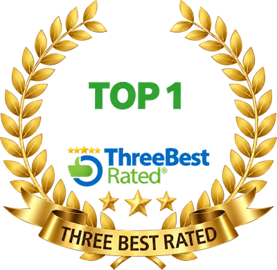 ThreeBestRated Top 1 badge